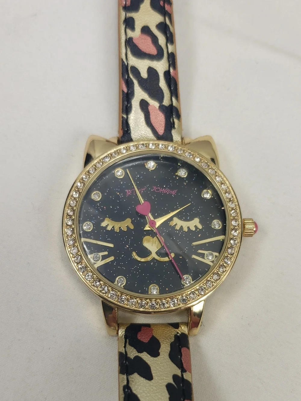 Betsey Johnson Working Cat Watch